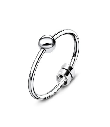 Roll Hook with Silver Ball Nose Ring NSKR-42